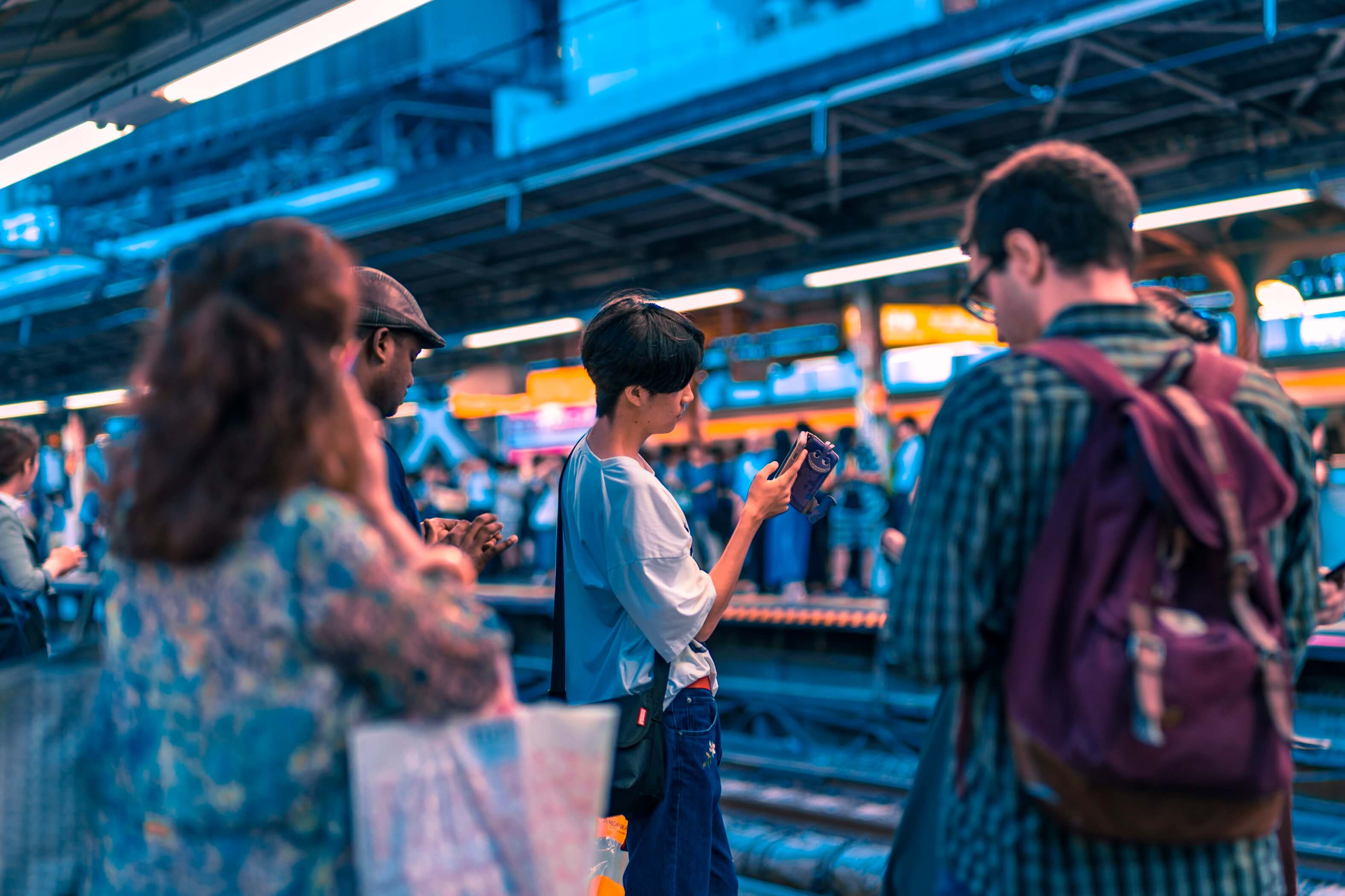 Shibuya Harajuku station